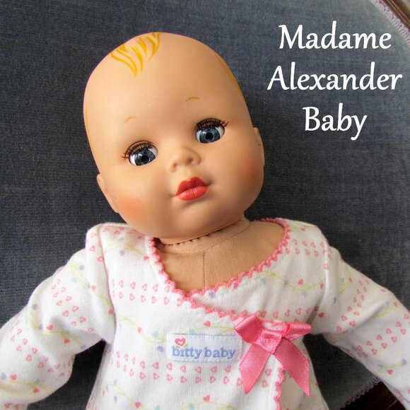 16" BABY DOLL MADAME ALEXANDER 2006 w WARDROBE; SEE ALL THAT'S INCLUDED! EUC - Picture 1 of 13